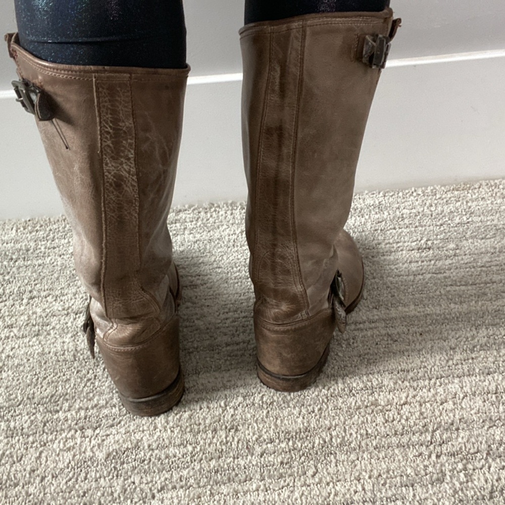 Size 8 Frye Grey Melissa Women’s tall boots